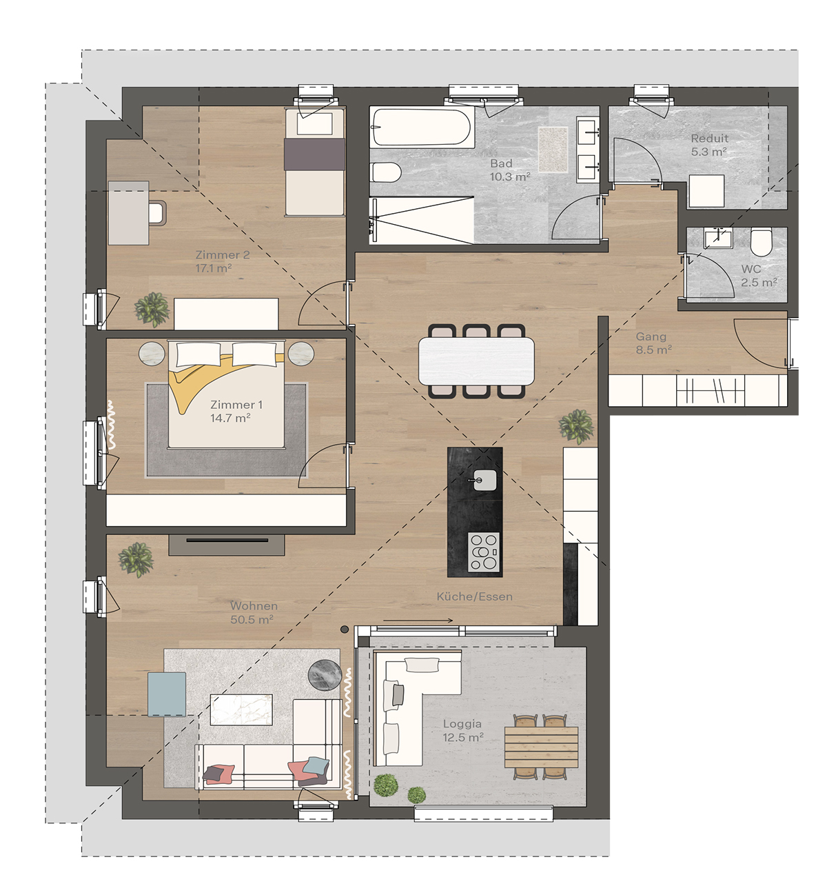 Grundriss 3-5-zwg-a9