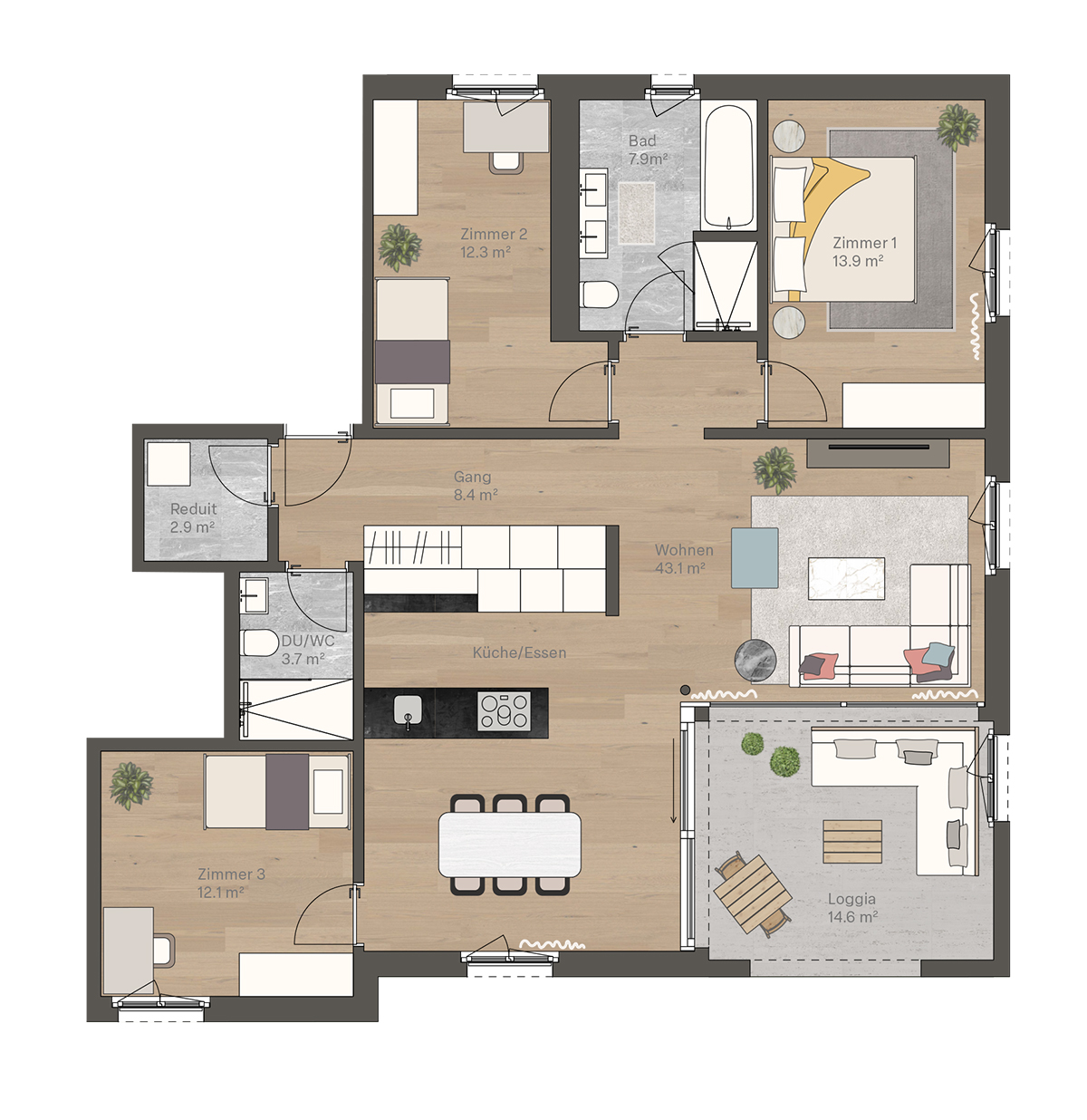 Grundriss 4-5-zwg-b1