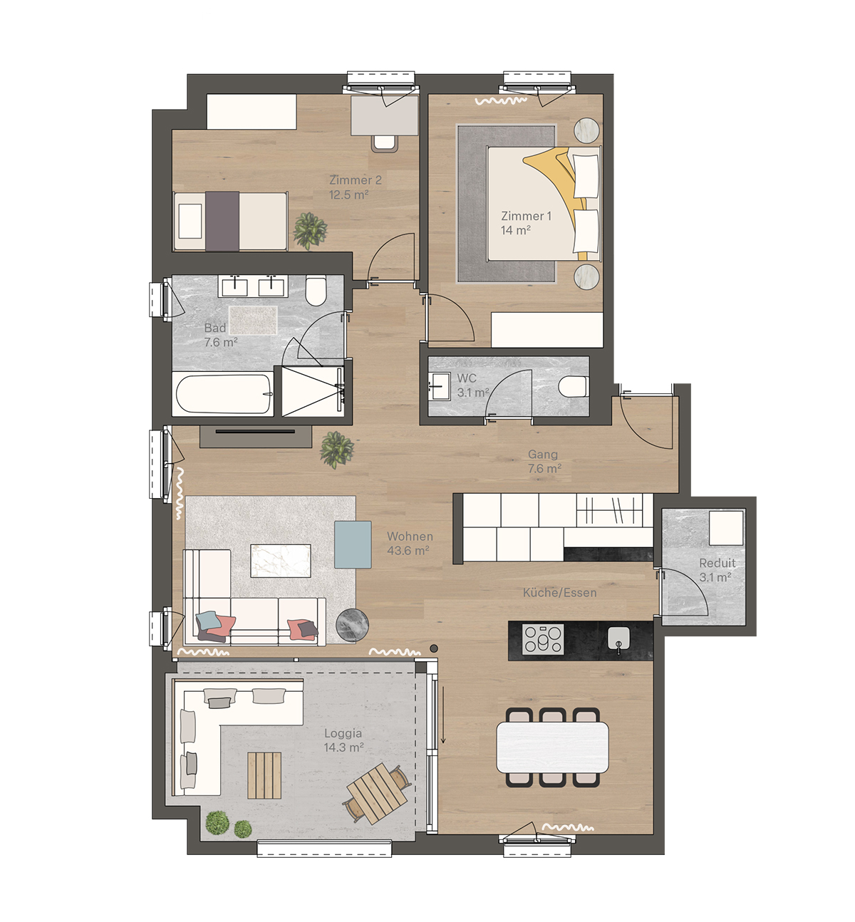 Grundriss 3-5-zwg-b6