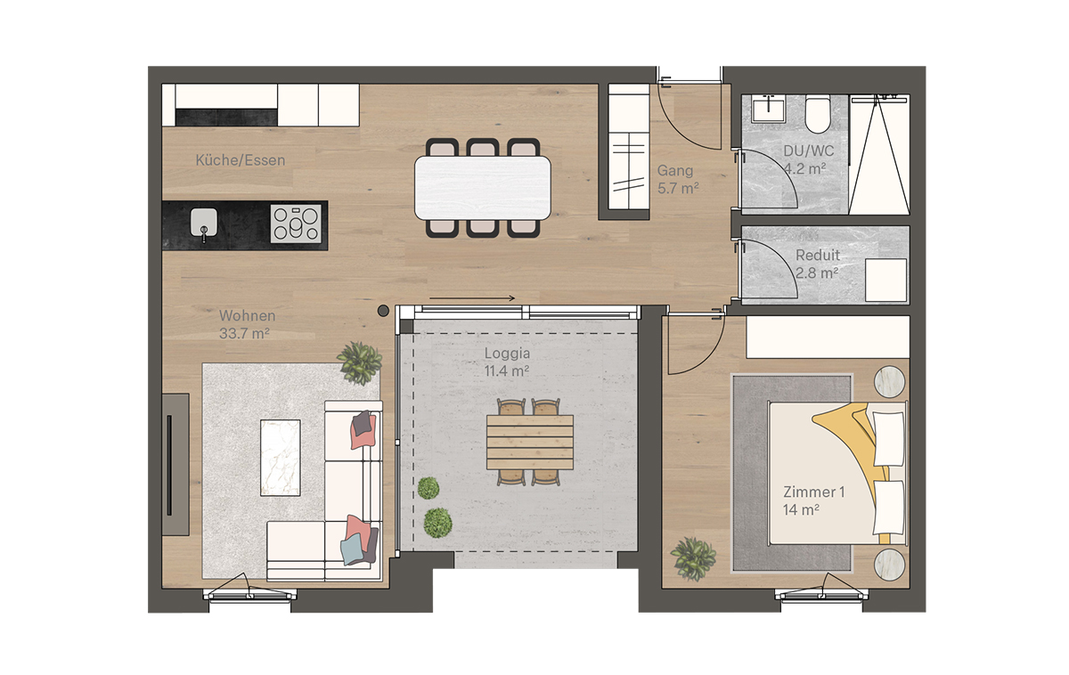 Grundriss 2-5-zwg-c2