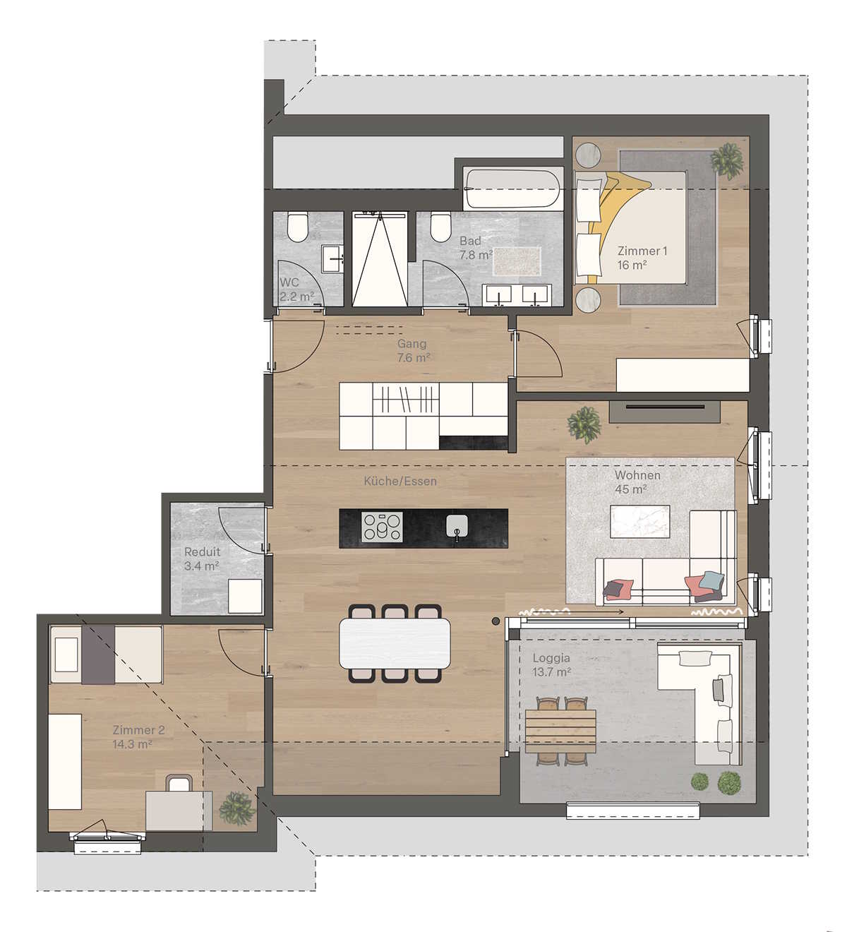 Grundriss 3-5-zwg-b7